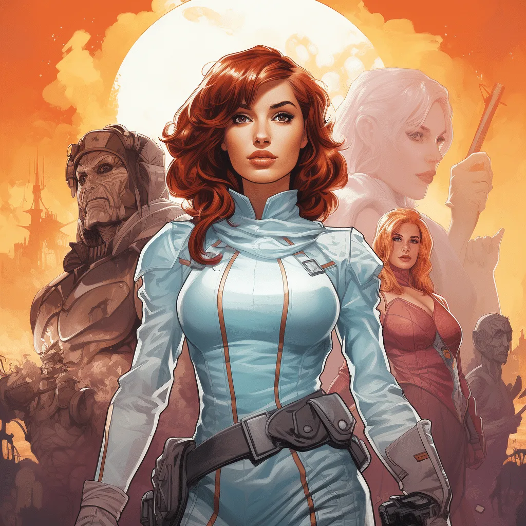 What Is Buff Female Comics 1
