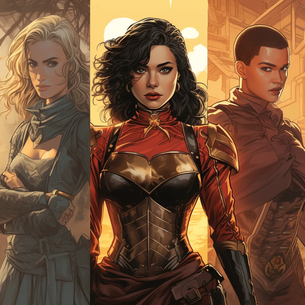 Buff Female Comics 1