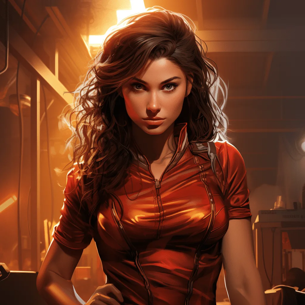 Buff Female Comics