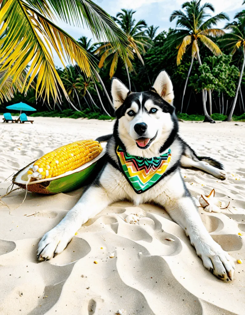 Coconut Corn Husky