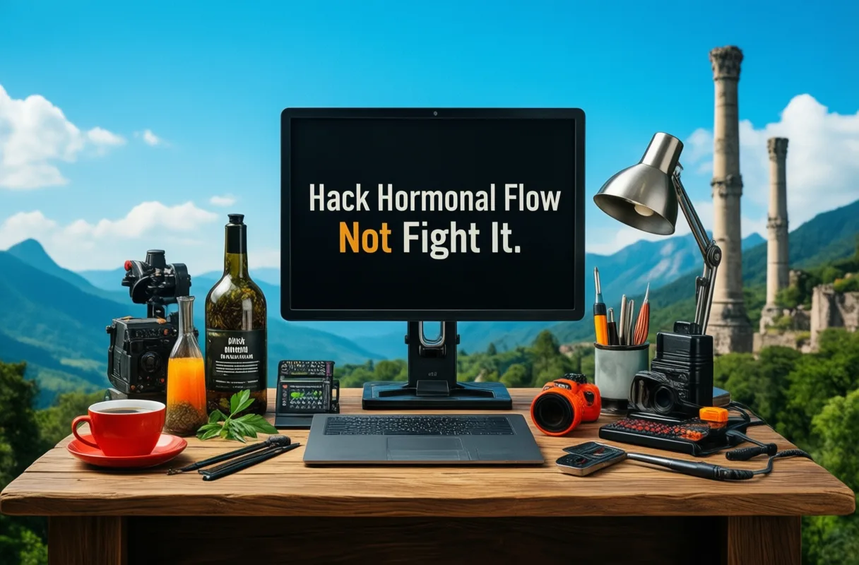 Hack Hormonal Flow, Not Fight It