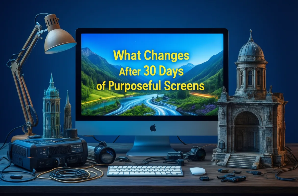 What Changes After 30 Days of Purposeful Screens