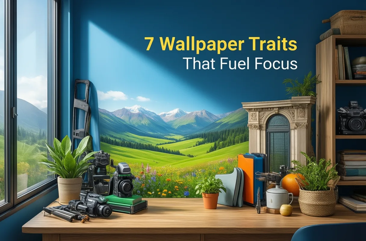 7 Wallpaper Traits That Fuel Focus