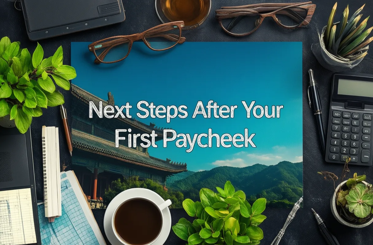 Next Steps After Your First Paycheck